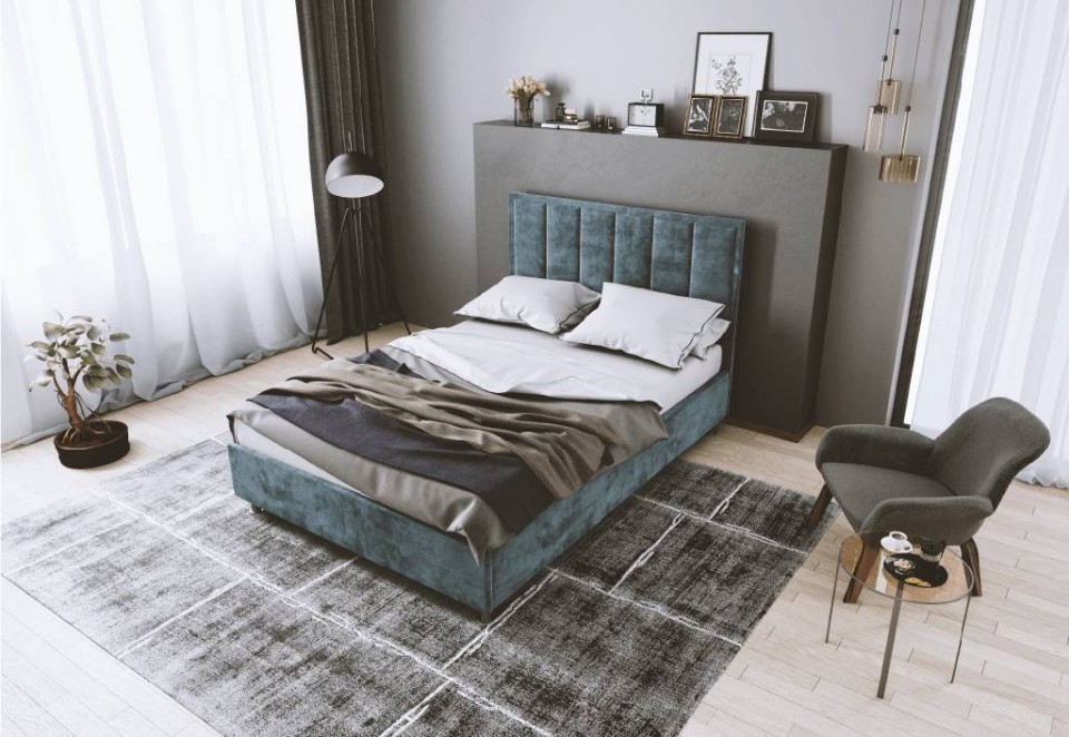 מיטה מרופדת פיקאסו