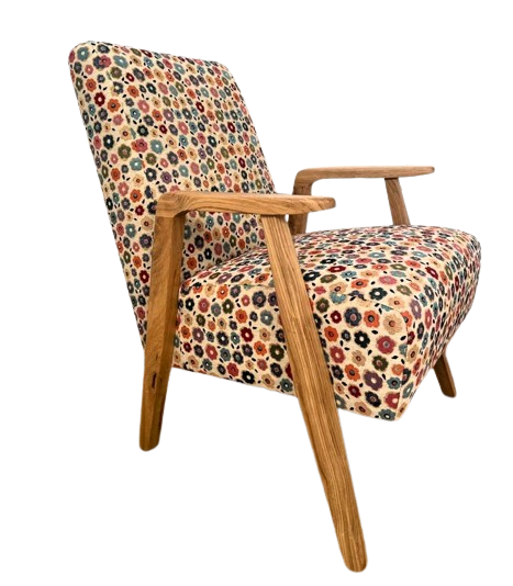 כורסא מעוצבת רטרו עדי